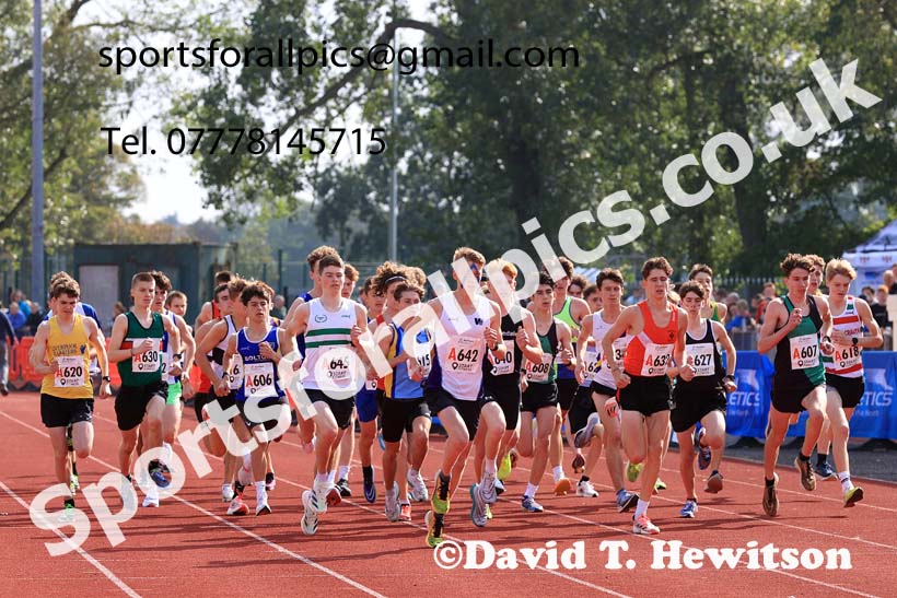 MMens Under-17s, 2024 Northern Mens 6 and Womens 4 and Youngsters Relays, Stanley Park, Blackpool.  Photo: David T. Hewitson/Sports for All Pics